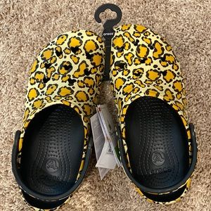 Disney Cheetah Crocs
